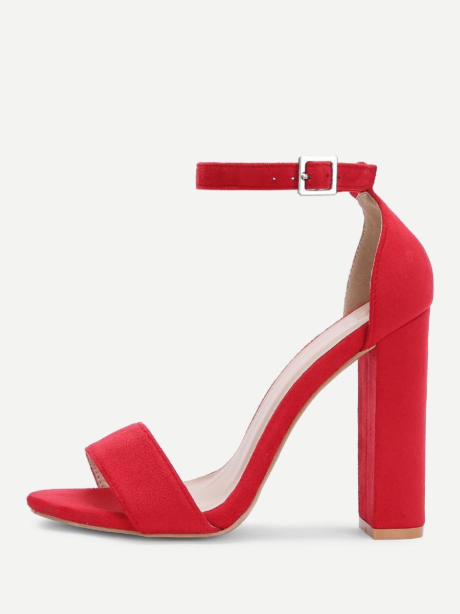 Two Part Ankle Strap Heels