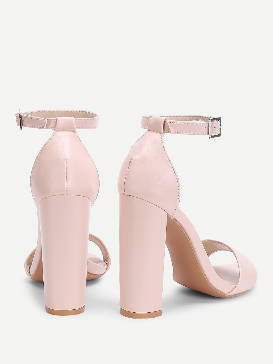 Two Part Ankle Strap Heels