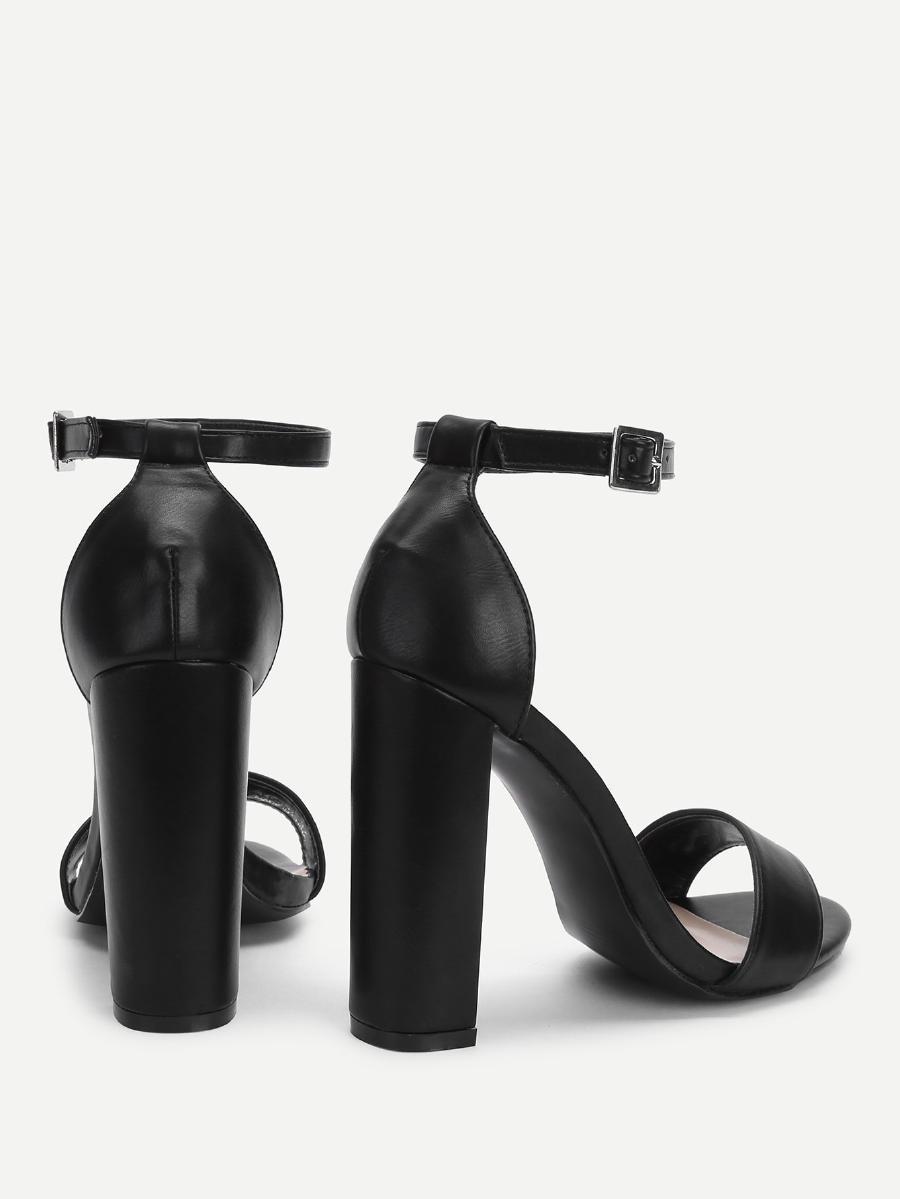 Two Part Ankle Strap Heels