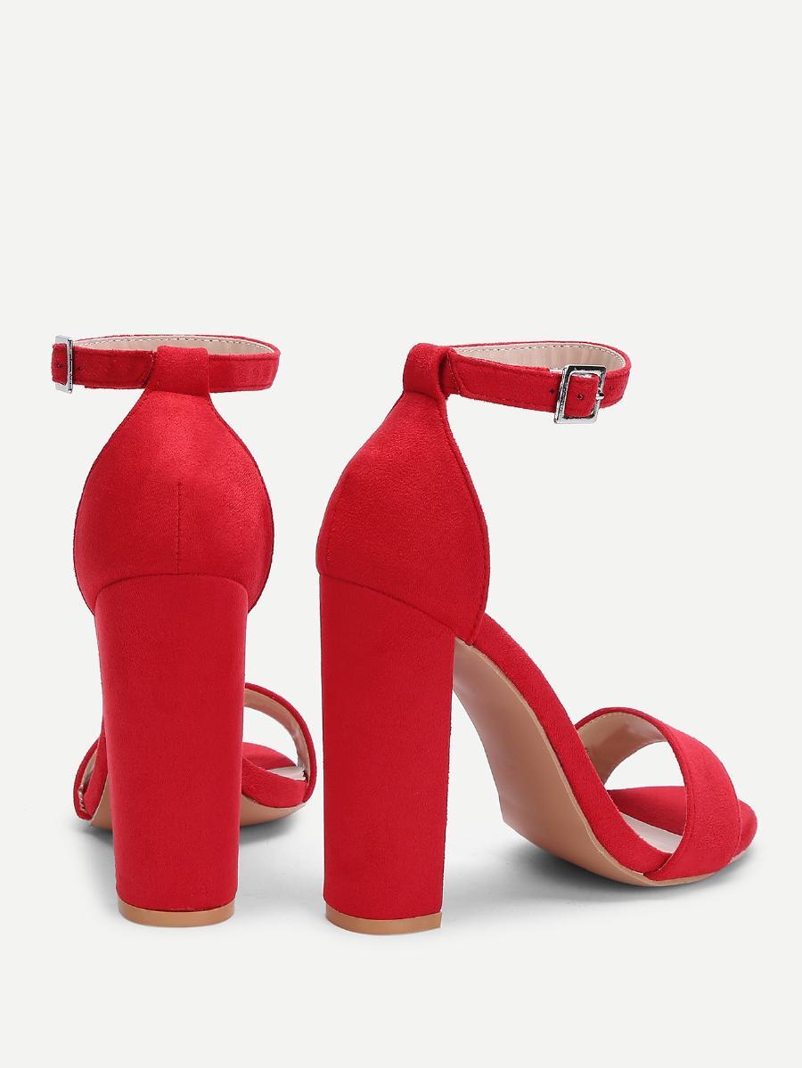 Two Part Ankle Strap Heels
