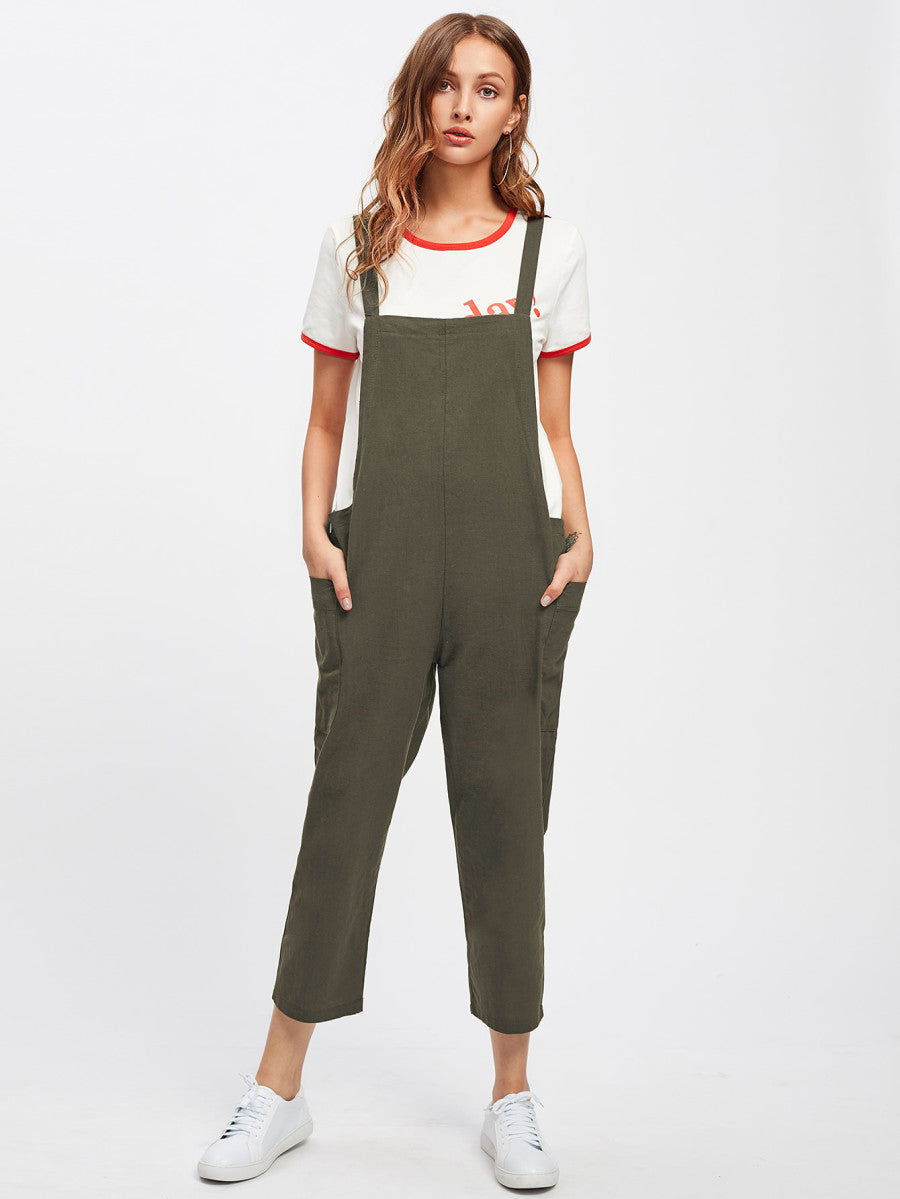 Side Pocket Overalls