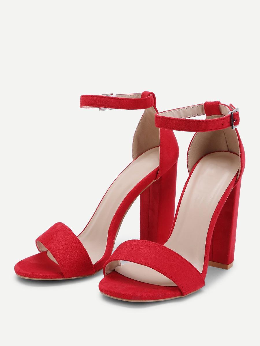 Two Part Ankle Strap Heels
