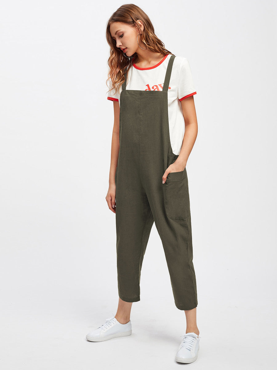 Side Pocket Overalls