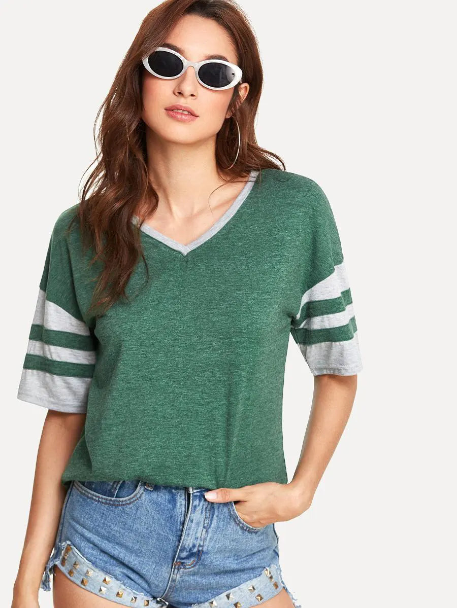 Retro Varsity Summer Tee